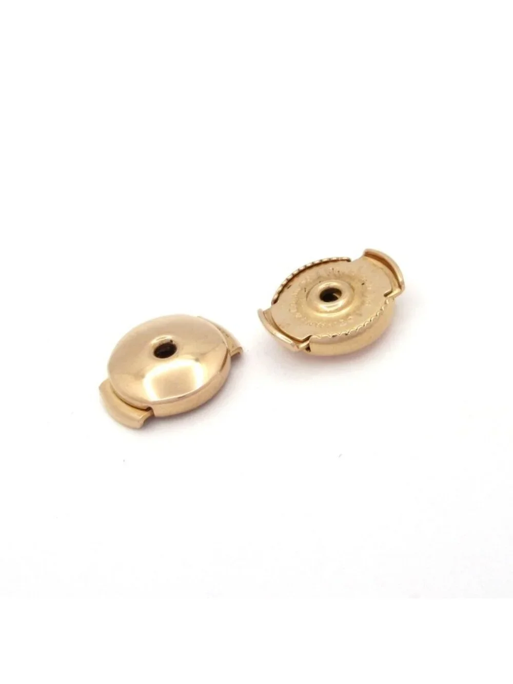 Tiffany & Co Earrings Solesto 18k Pink Gold Diamond Center 0.1 Carat